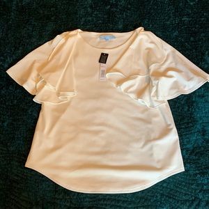 Antonio Melani cream blouse